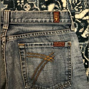 ✨Thrifted Seven for All Mankind Women's Blue Dojo Jeans Style #U115B019U-019U✨